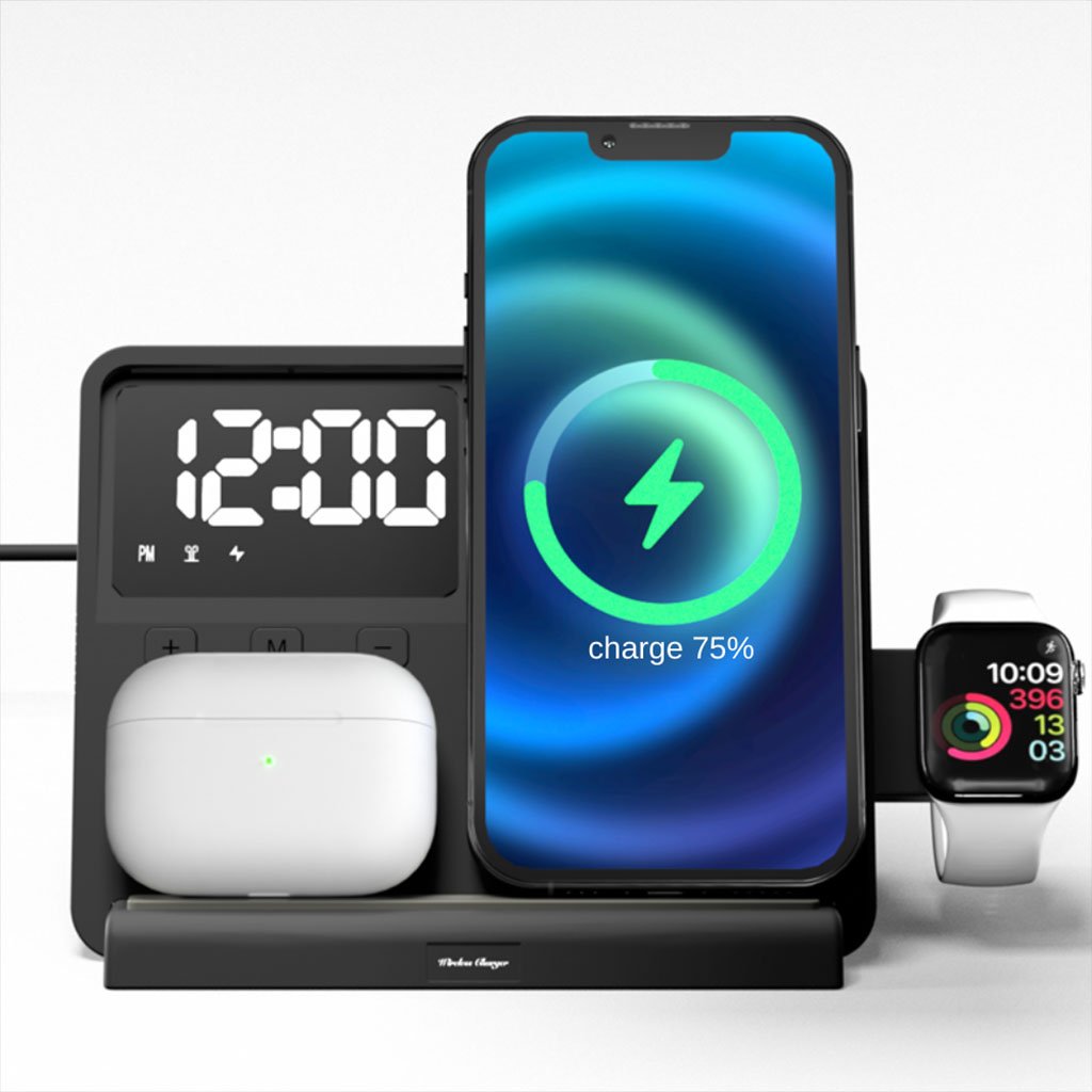 Chargeur Sans Fil Magnétique 5 en 1 Pliable – Apple Watch, iPhone, AirPods image 2