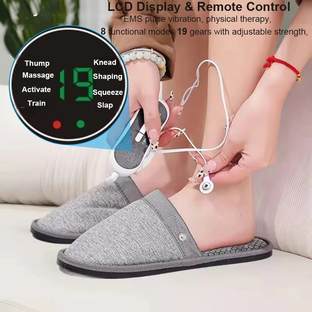 Chaussures de massage intelligentes à technologie EMS – détente, soin et stimulation circulatoire image 2