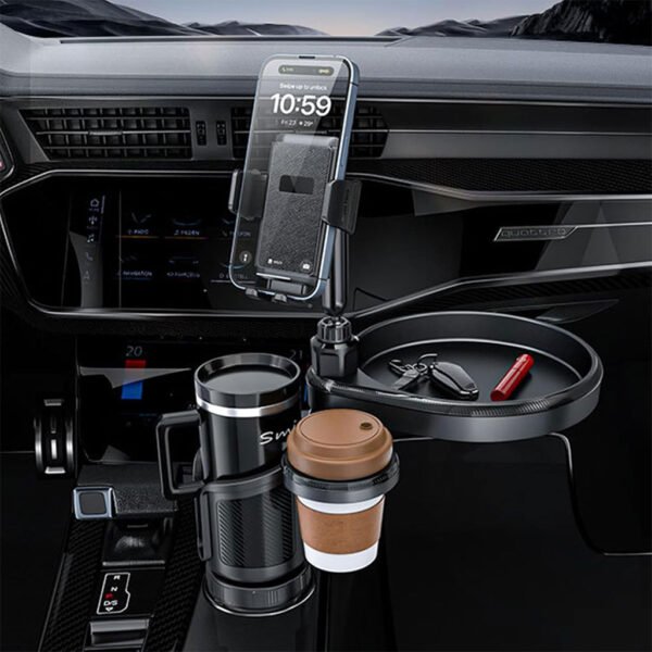 Organisateur de voiture 4-en-1 – Support rotatif et multifonction image 7
