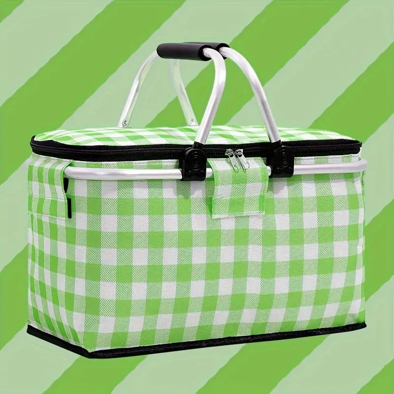 Panier Isotherme Pliable pour Pique-Nique – Grande Capacité et Isolation Thermique image 4