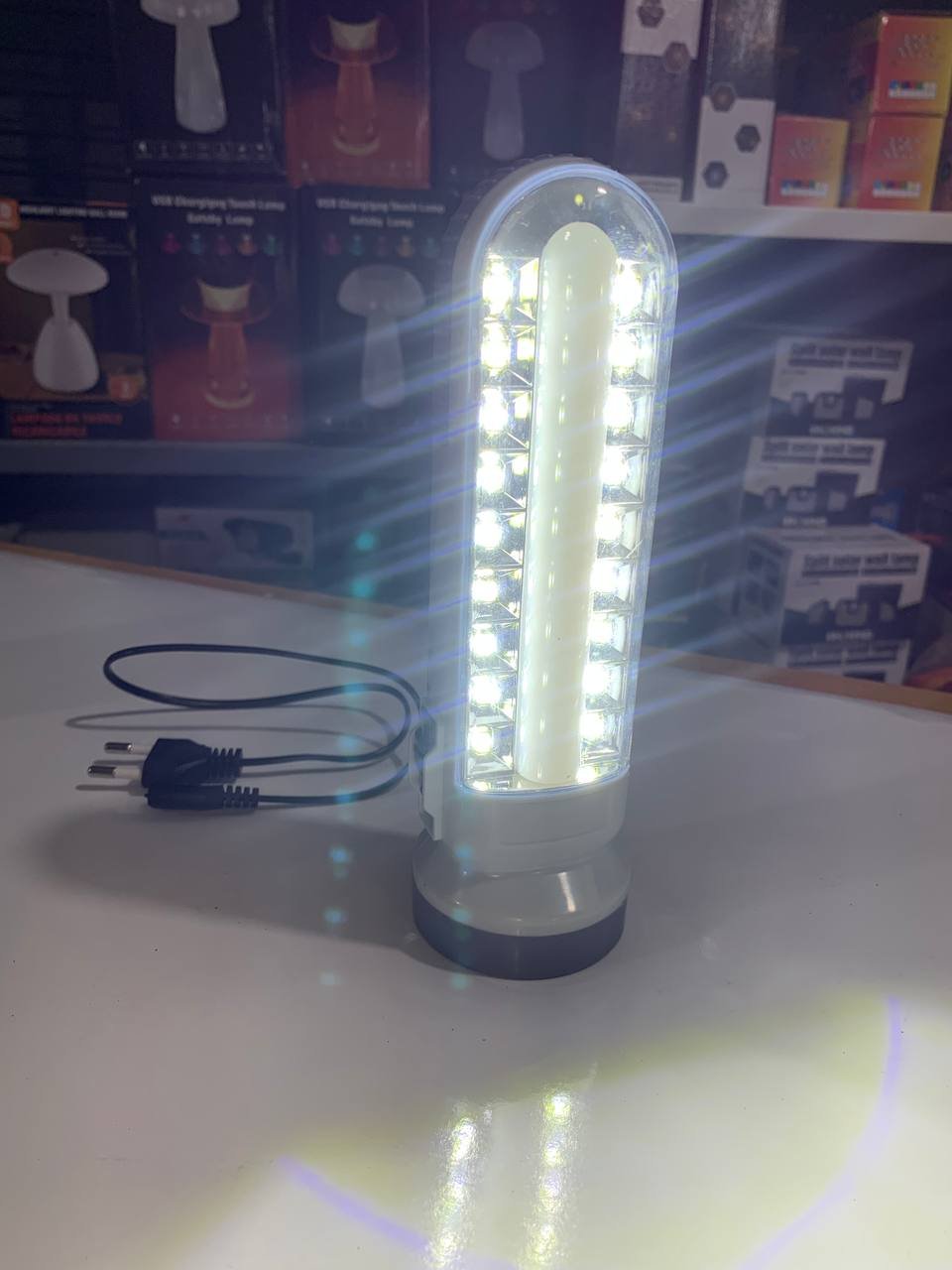 Lampe LED Solaire Rechargeable – 19 LED, 2 Modes, Batterie 1200 mAh image 11