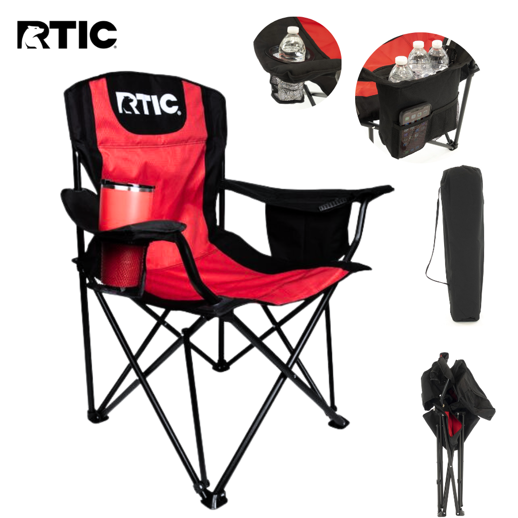 Chaise Pliante de Camping avec Glacière Intégrée – RTIC image 6