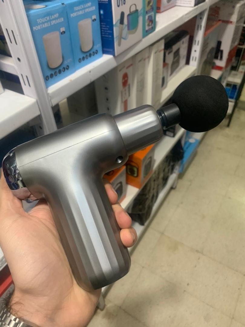 Pistolet de Massage ENZO – 6 Vitesses et 4 Têtes pour Soulagement Musculaire Complet image 9