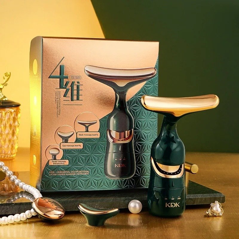 Appareil de Massage et Raffermissement du Visage 3 en 1 – Peau Ferme et Lumineuse au Quotidien image 2