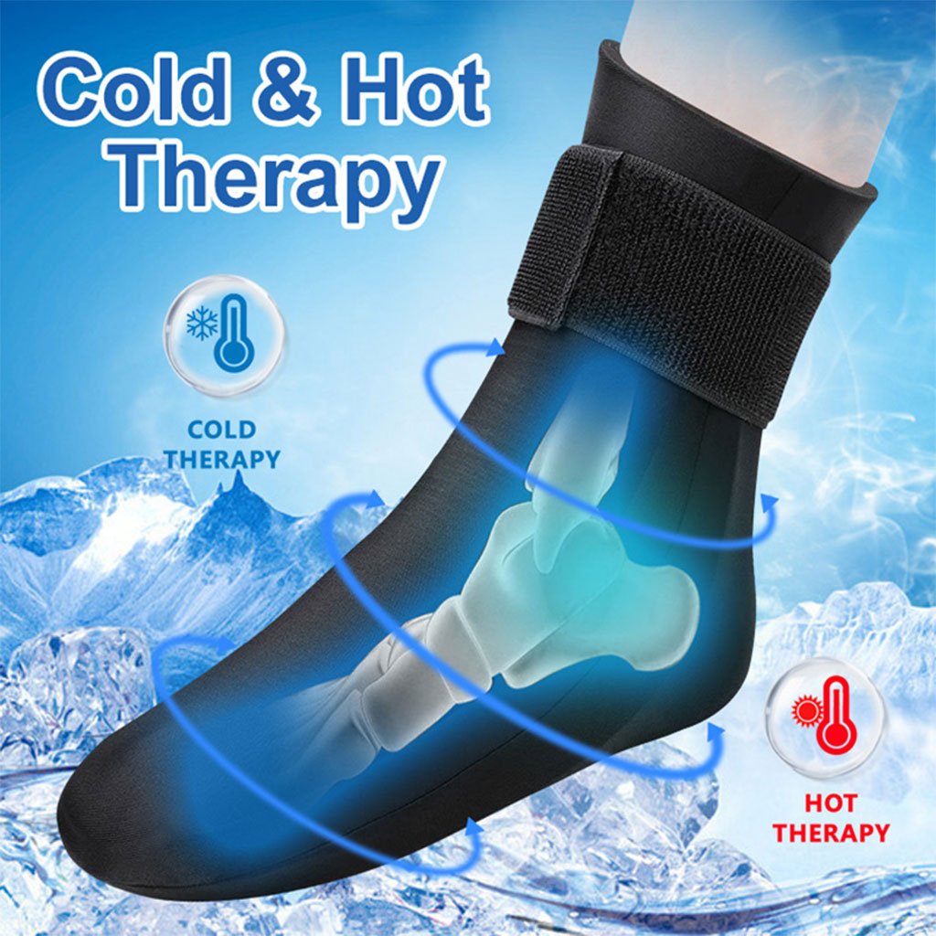 Compresse Gel Pied & Cheville – Thérapie Chaud / Froid 360° image 1