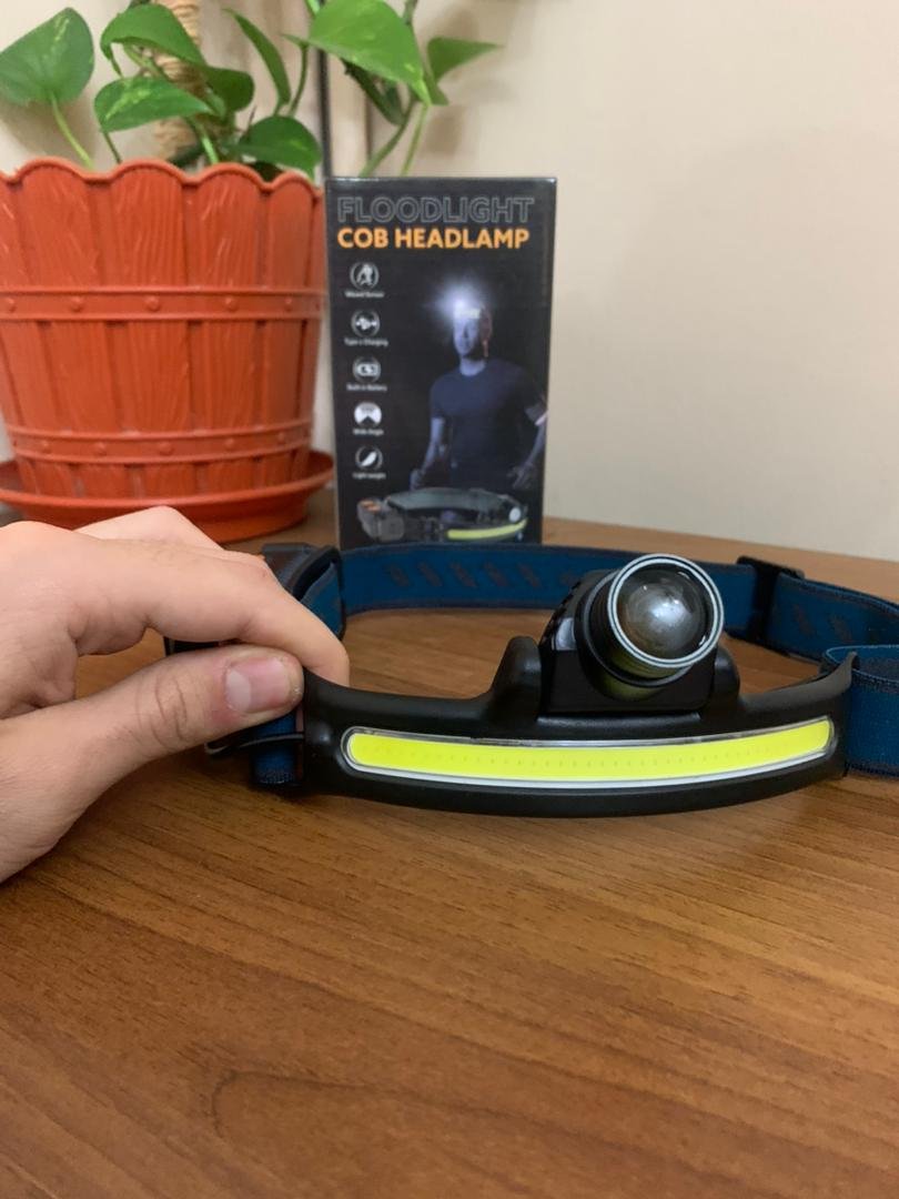 Lampe Frontale Rechargeable 2600mAh avec Capteur de Mouvement – مصباح رأس قابل للشحن ومستشعر حركة image 3
