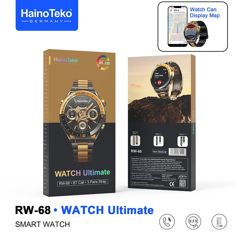 Montre connectée Haino Teko RW-68 – l’élégance rencontre la performance image 8