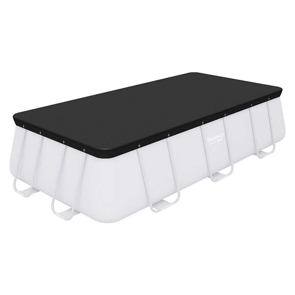 Bâche de Piscine Rectangulaire 412 x 201 cm en Polypropylène Bestway 58232 – غطاء مسبح مستطيل بولي بروبيلين image 1
