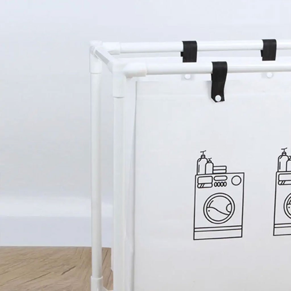 Panier à Linge Mobile – Pratique, Élégant et Spacieux image 2