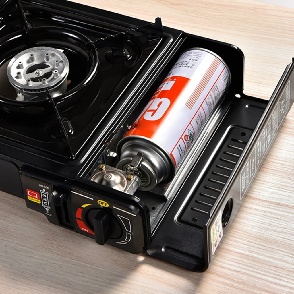 Réchaud à Gaz avec de Camping avec Allumage automatique – Puissant, Sécurisé et Portable image 7