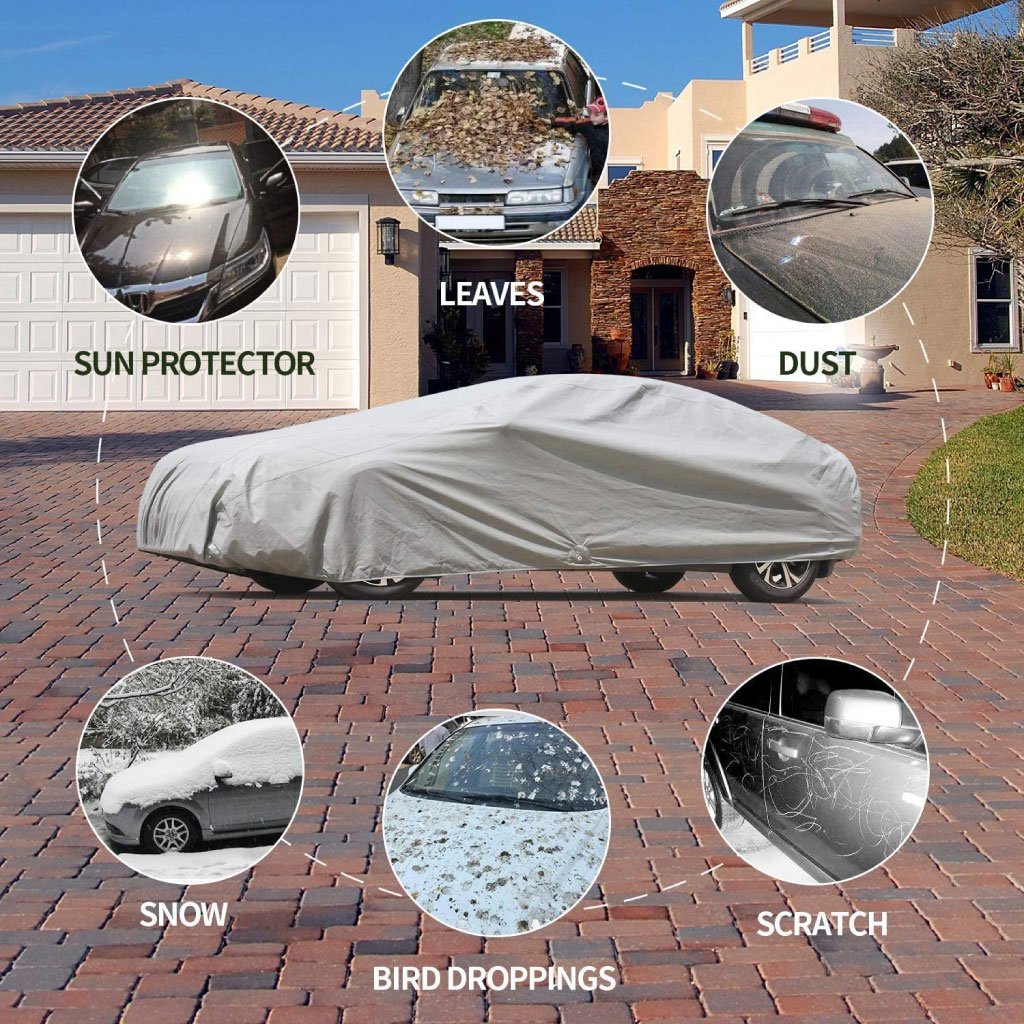 Bâche de protection pour véhicules utilitaires ‎586 × 150 × 160 cm. image 4