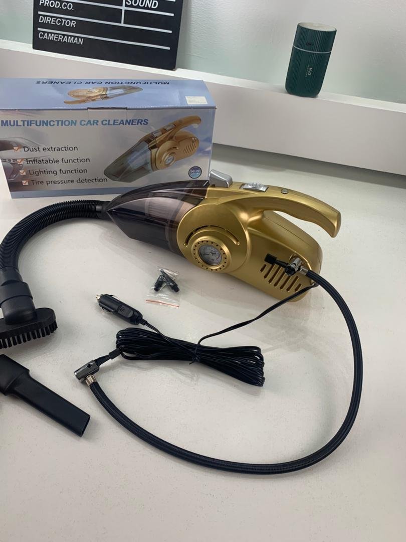 Aspirateur Voiture 2-en-1 avec Gonfleur Numérique et LED image 5