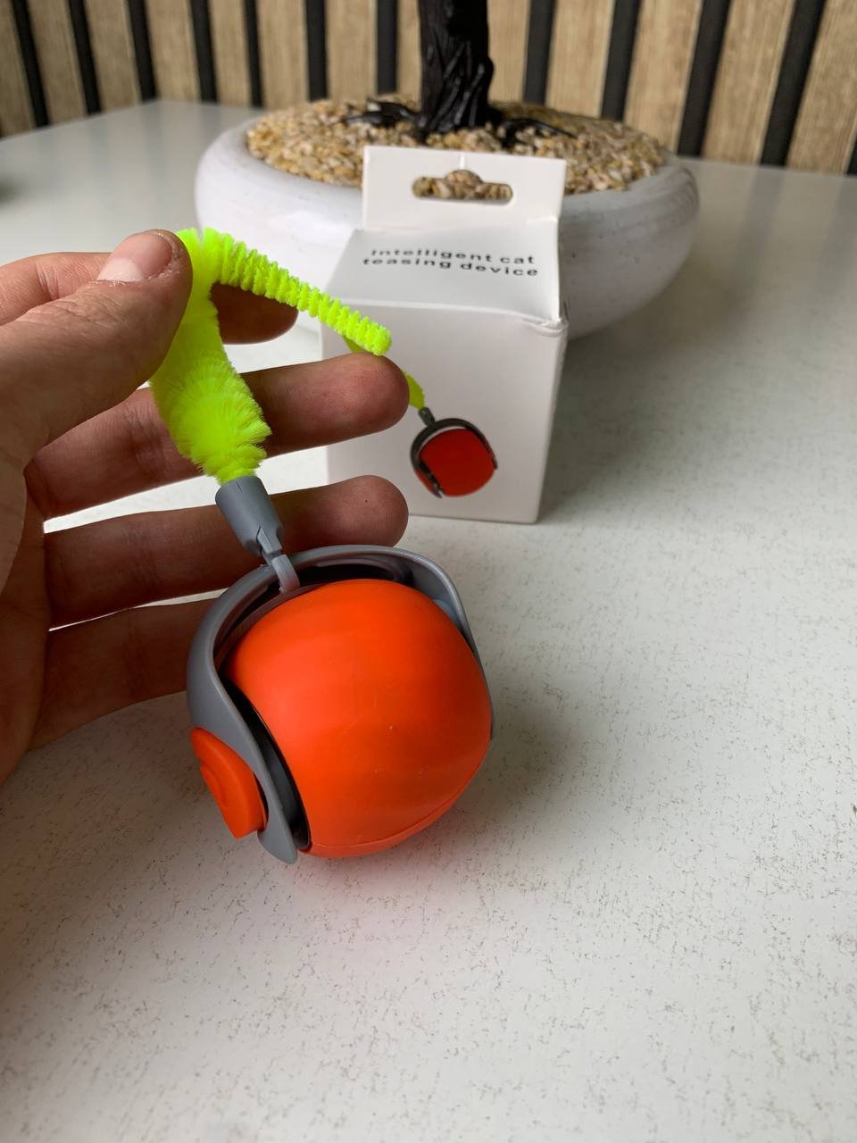 Balle interactive intelligente pour chat – Jeu, mouvement et instinct de chasse image 2