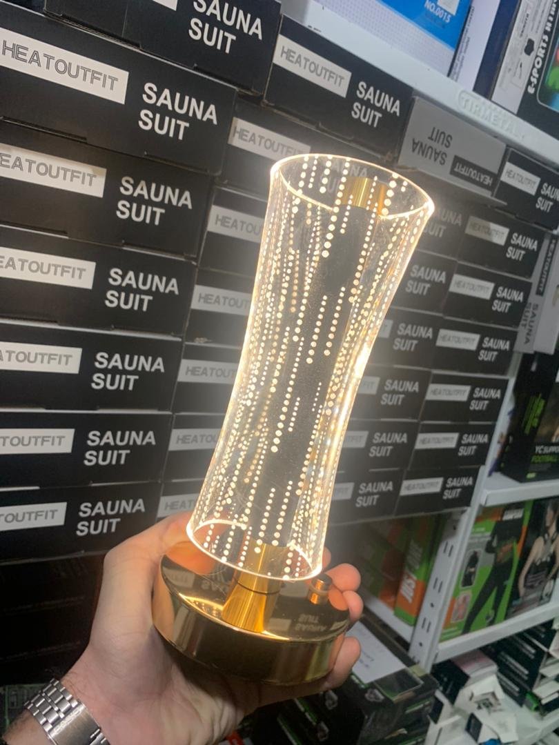 Lampe LED Cristal Design – Rechargeable, Change Couleur, 12h d’Autonomie image 2