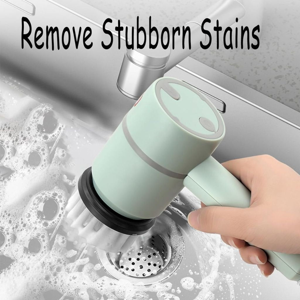 Brosse Électrique de Nettoyage MMUNNA Dishbuddy – Rotation 360°, Sans Fil, Polyvalente image 8