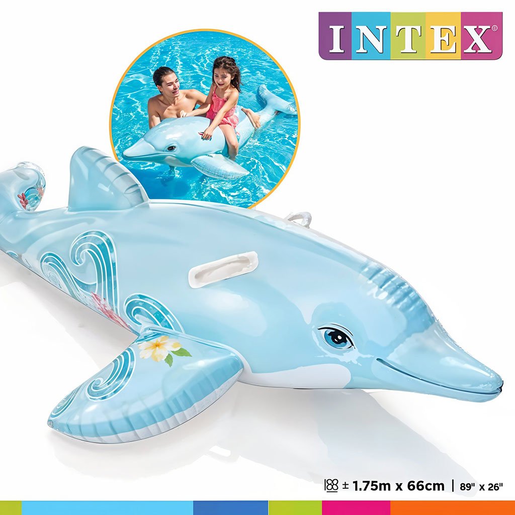 Bouée Gonflable Dauphin pour enfants INTEX 58535NP – عوامة أطفال image 1