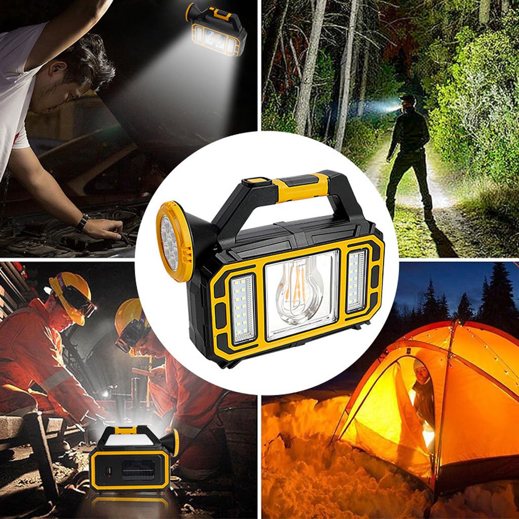 Lampe Solaire Portable Multifonctionnelle HS-8036-7 – مصباح شمسي محمول متعدد الوظائف image 9