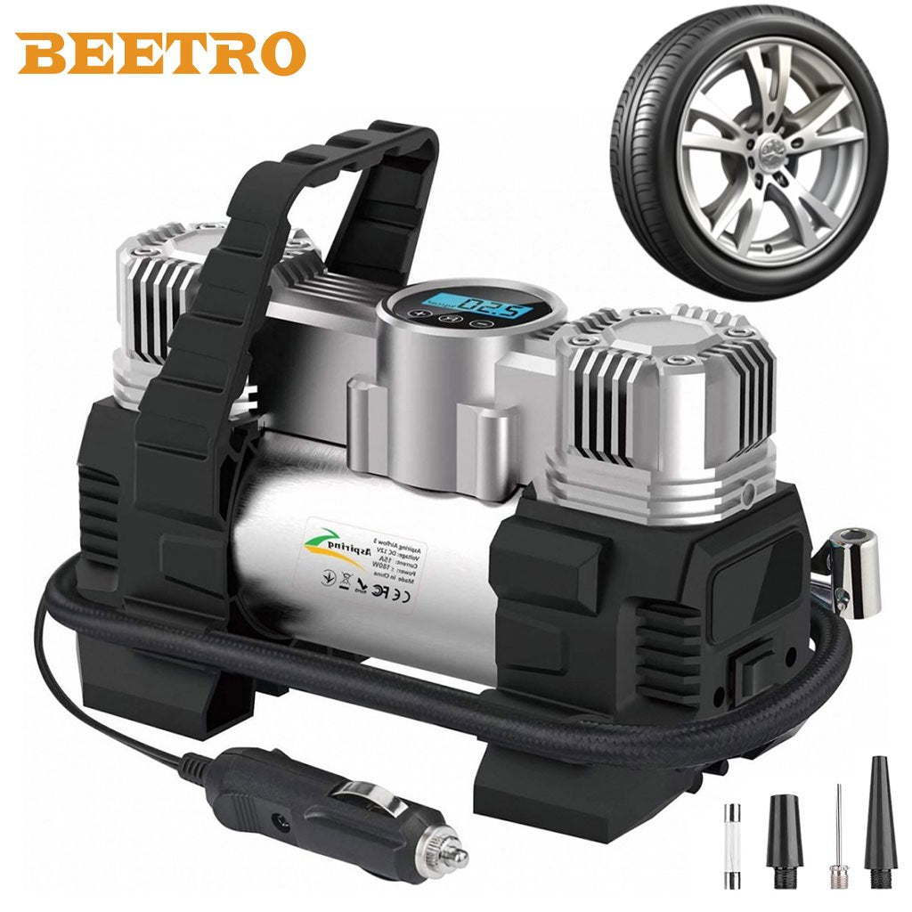 Compresseur d’air double piston pour voiture – Puissance 180W image 3