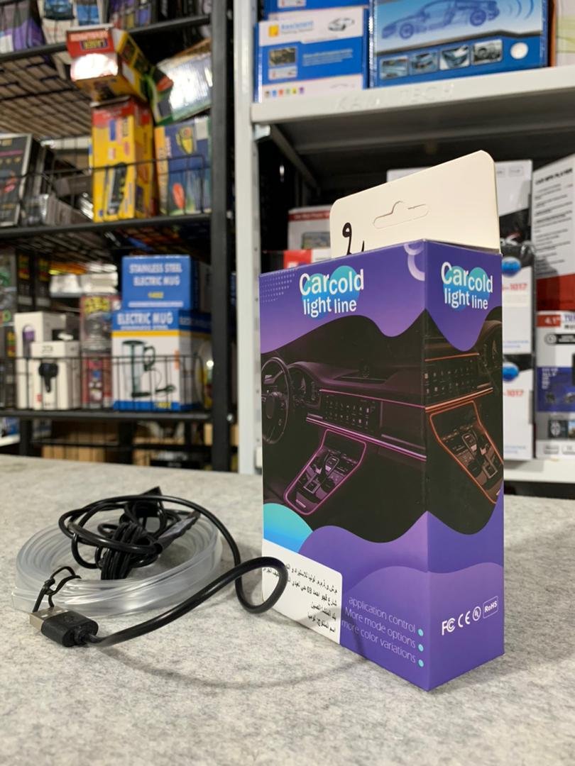 Fil Lumineux LED RGB 2M – Éclairage Décoratif Voiture 12V image 3