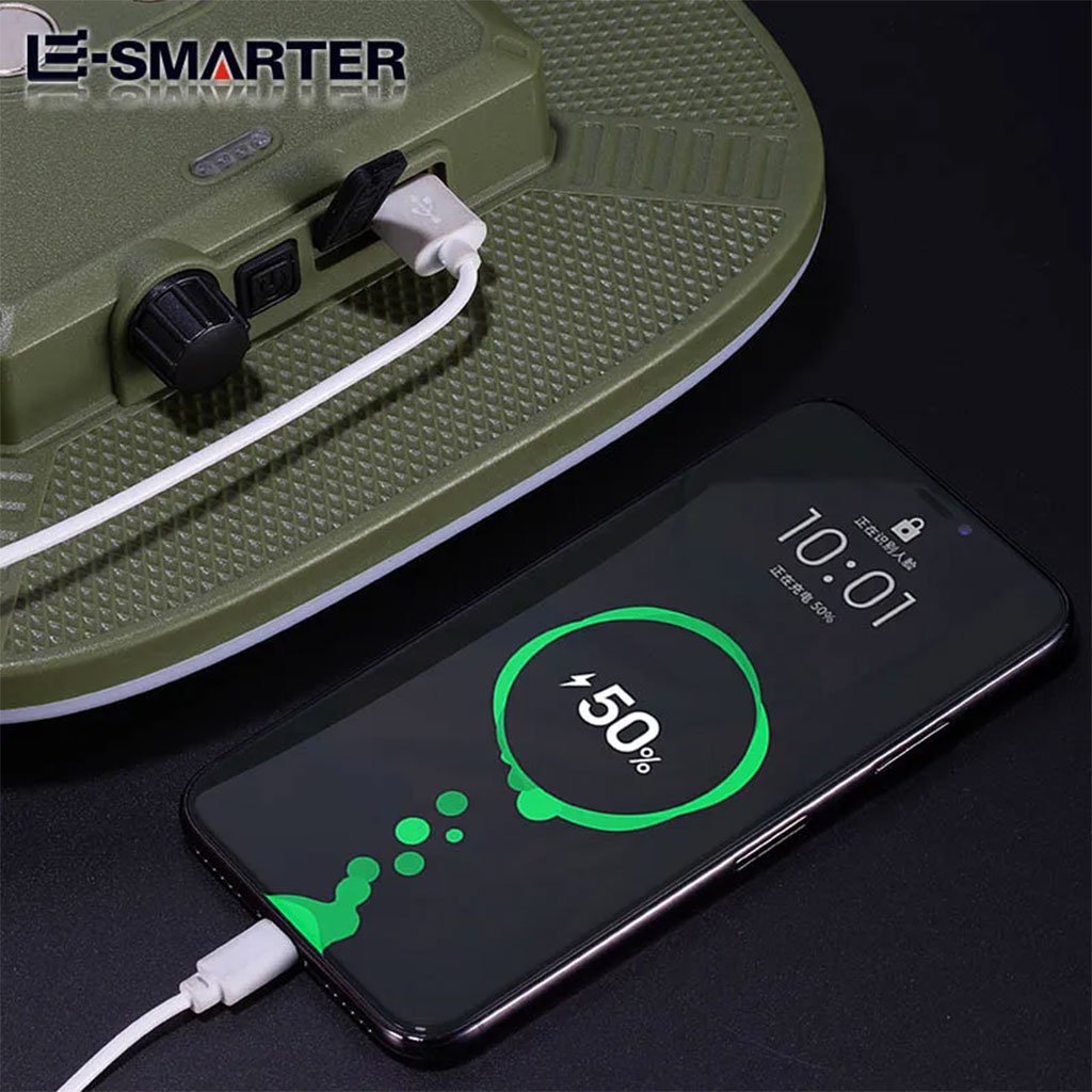 Lampe de Camping 13000mAh – 4000LM avec Power Bank مصباح تخييم قوي مع باور بانك 13000 مللي أمبير و4000 لومين image 5
