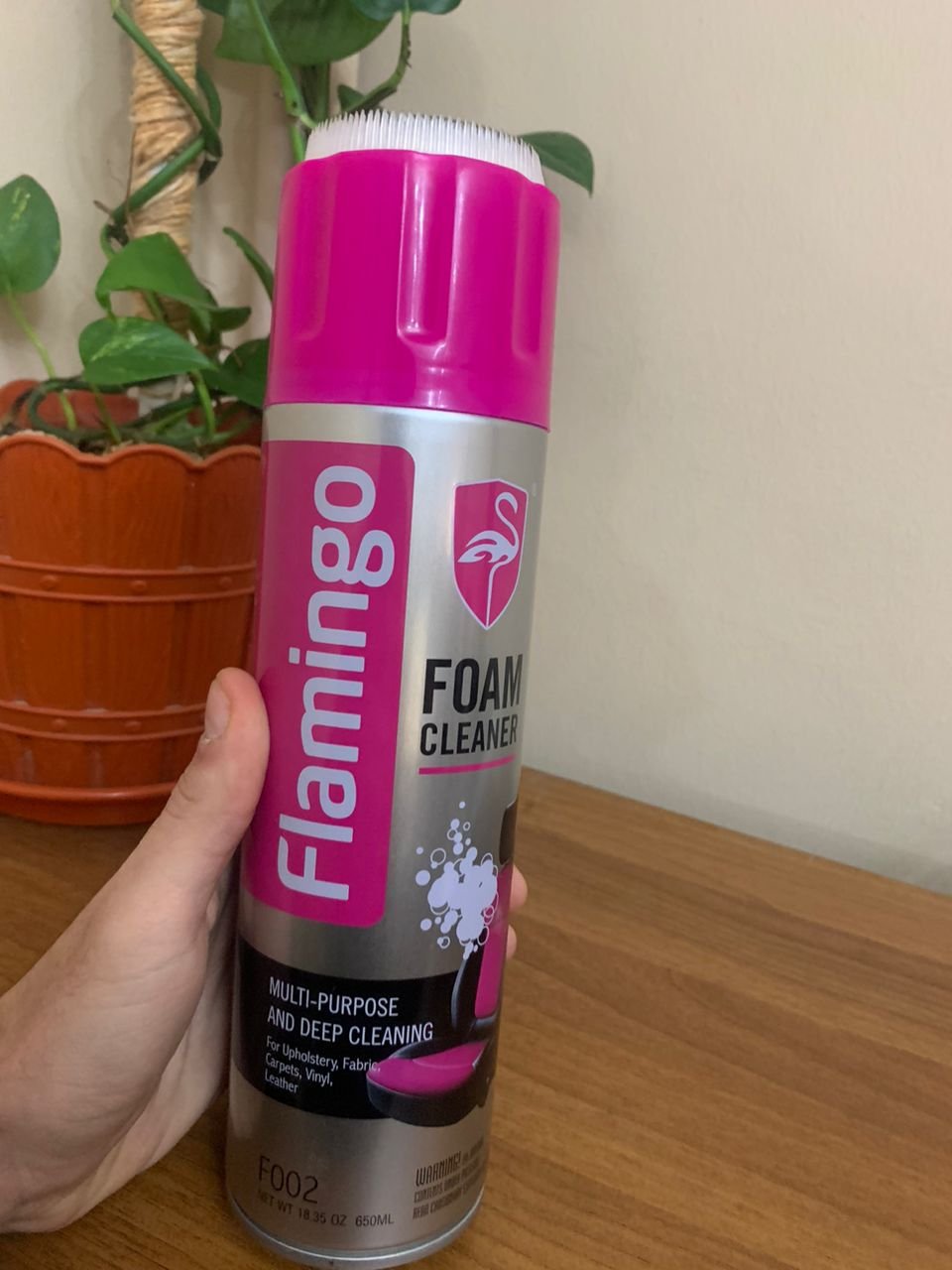 Mousse Nettoyante Multi-Usages Flamingo – 650 ml au Parfum d’Agrumes image 3