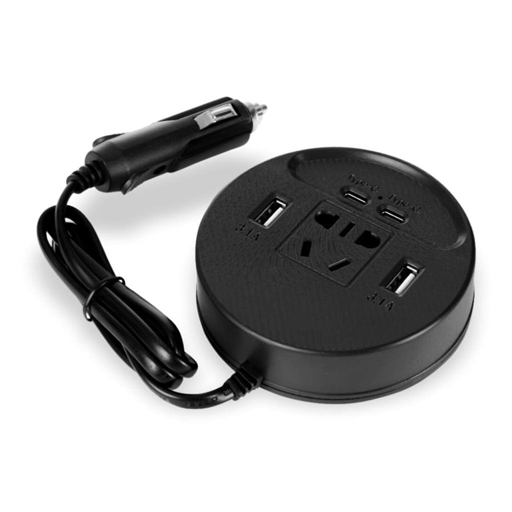 Onduleur Voiture 150W avec 4 Ports USB & Prise Secteur Universelle image 4
