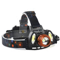 Lampe Frontale LED Puissante avec Zoom – 6600 mAh, 4 Modes, Rechargeable image 0