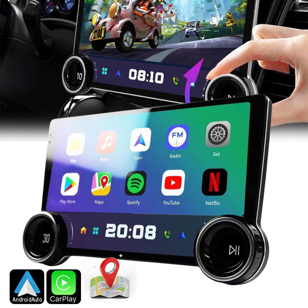 Écran QLED 2K 10.1’’ – CarPlay & Android Auto, Autoradio Intelligent  image 0