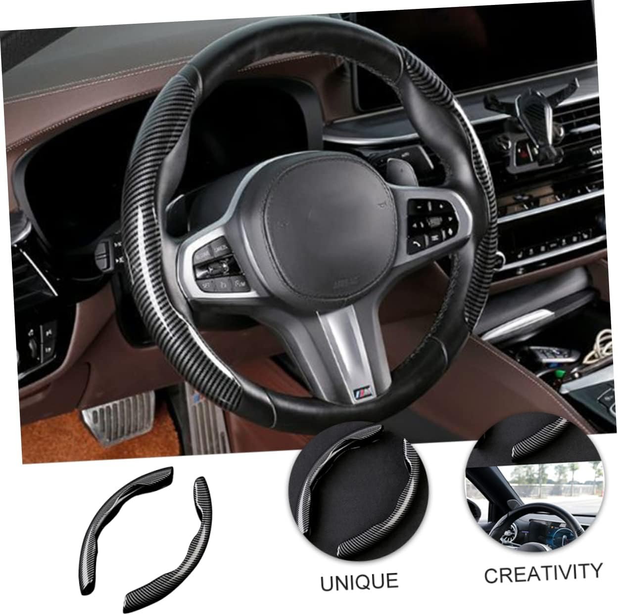 Couvre-Volant Direction Assistée – Design Sport et Ergonomique image 2