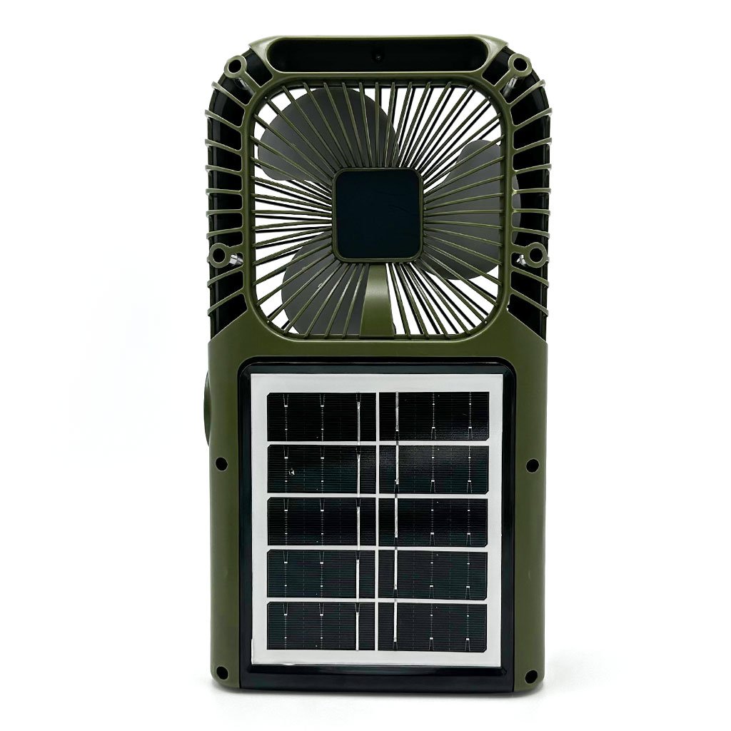 Kit Ventilateur et Lampe Multifonction avec Panneau Solaire , Idéal pour les Sorties et Coupures de Courant image 8