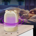 Lampe Anti-Mouches Silencieuse en Forme d’Ours – Rechargeable & Sûre image 0