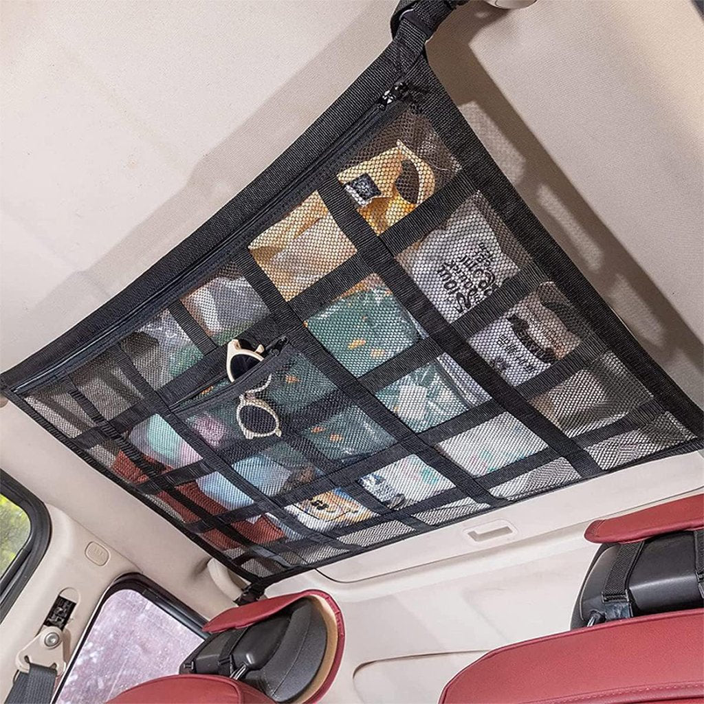Filet de Rangement de Toit de Voiture – Grande Capacité et Gain de Place image 6