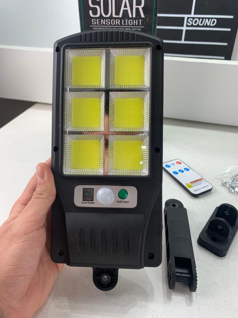 Lampe Murale Extérieure Solaire LED – Éclairage Puissant avec Détecteur de Mouvement image 1