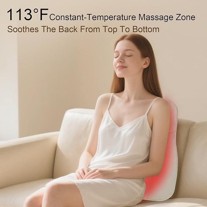 Masseur de dos et de cou sans fil avec avec infrarouge et chaleur image 6