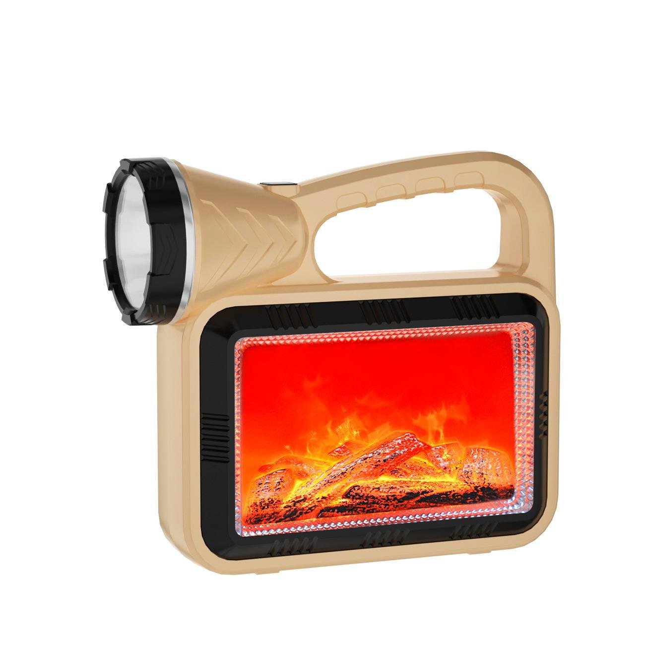Lampe Solaire Multifonction à Main – Flamme Réaliste et Éclairage COB image 0