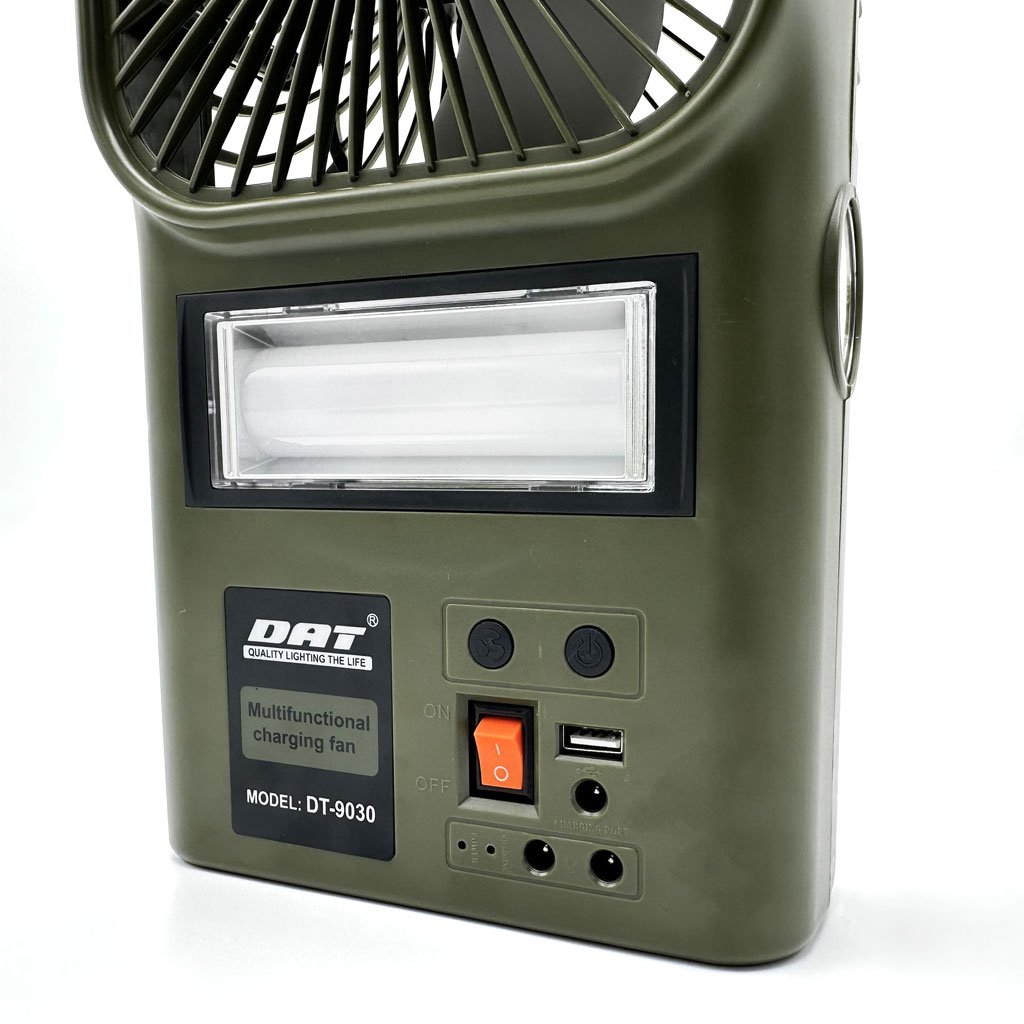 Kit Ventilateur et Lampe Multifonction avec Panneau Solaire , Idéal pour les Sorties et Coupures de Courant image 7