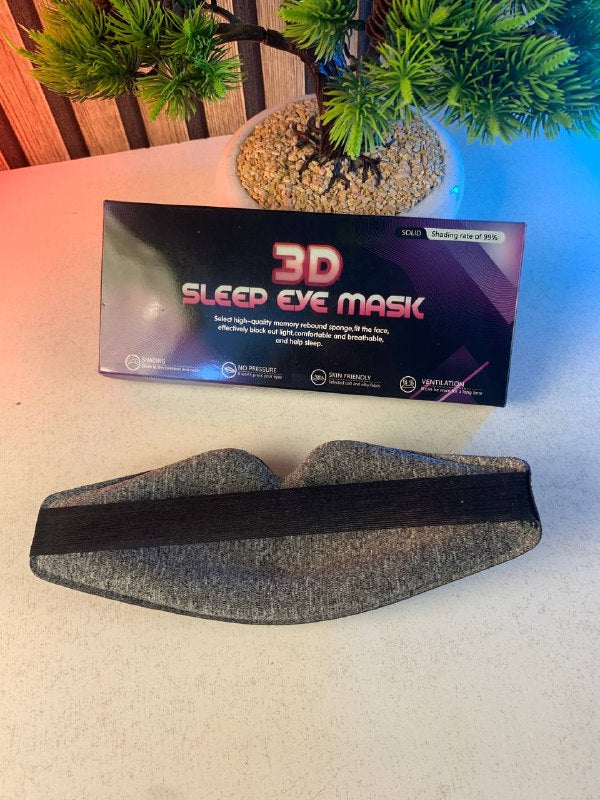 Masque de sommeil 3D – Confort et obscurité totale