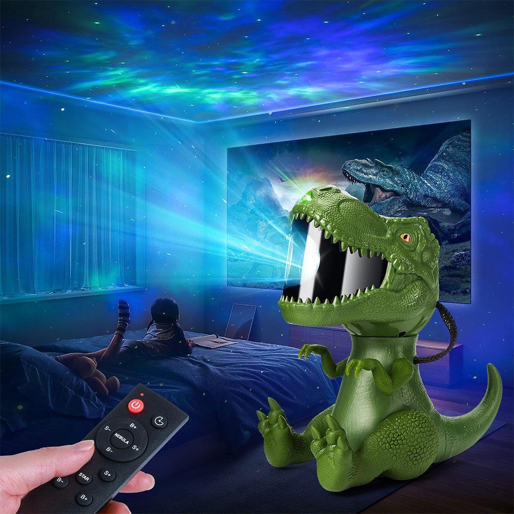 Projecteur Galaxy Dinosaure et Haut Parleur avec Télécommande image 3