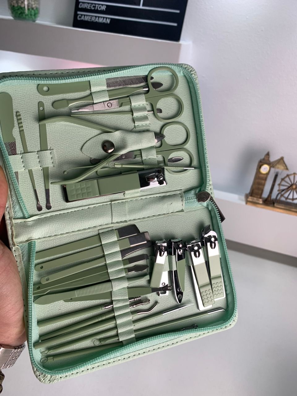 Kit Manucure 30 Pièces en Acier Inoxydable – Étui Luxe et Soin Complet image 9