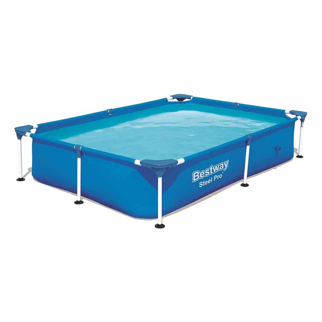 Piscine Tubulaire Enfant Steel Pro 221 x 150 x 43 cm Bestway – مسبح أطفال بإطار معدني قوي image 4