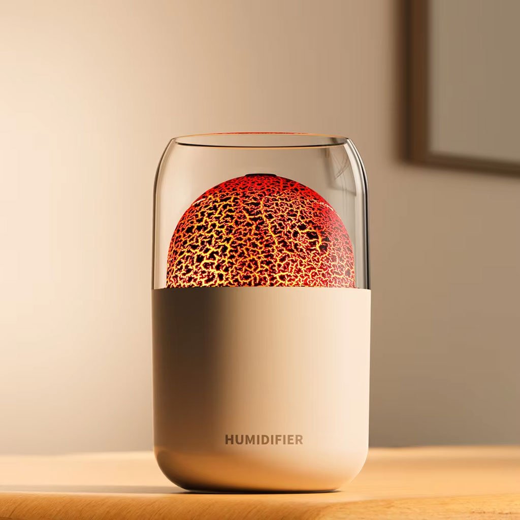 Diffuseur d'Arômes Flamme & Volcan 300ml – Relaxation et Design image 1