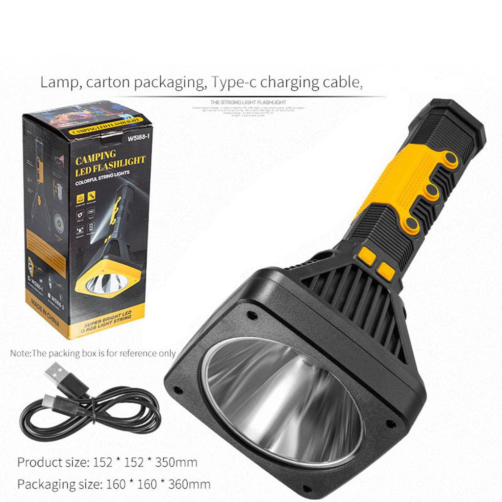 Torche LED avec Power Bank et guirlande RGB de 10 m مصباح طورش مع بطارية خارجية وسلك إضاءة image 0