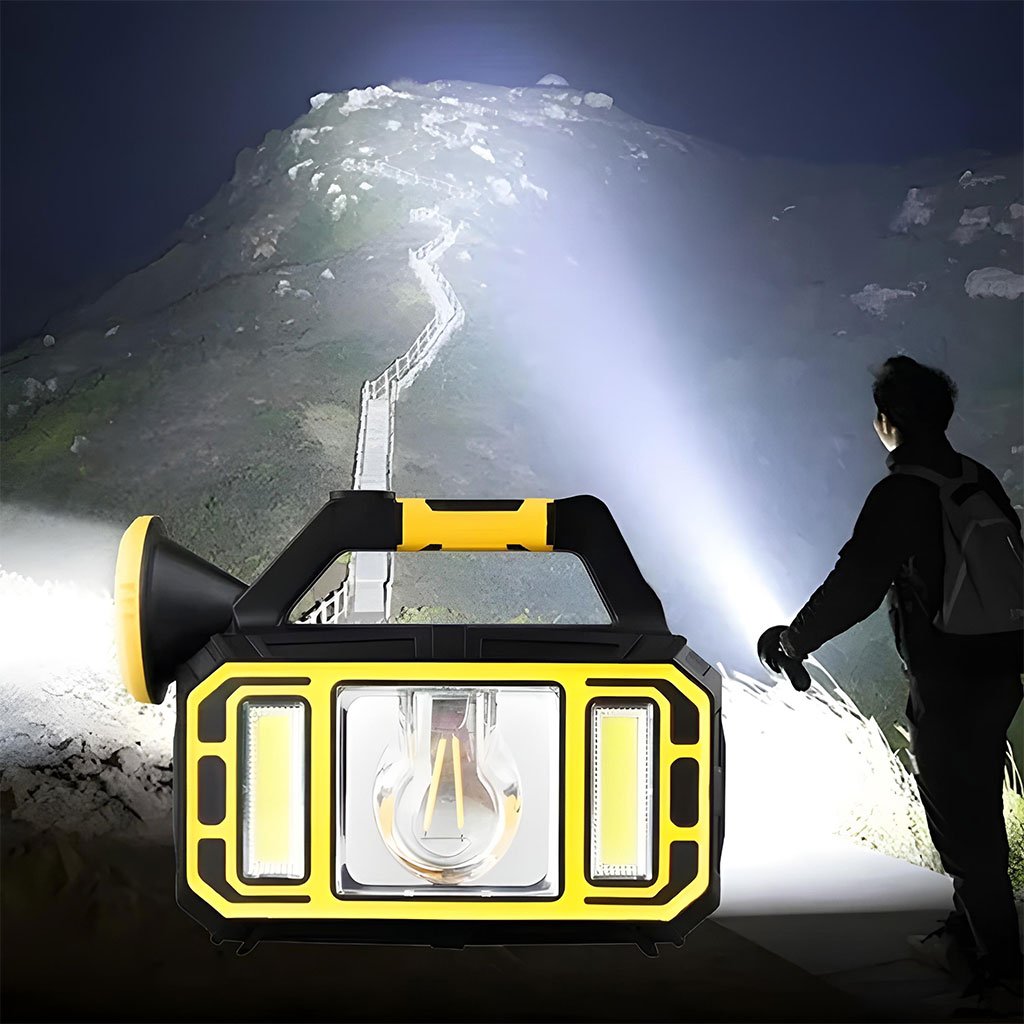 Lampe Solaire Portable Multifonctionnelle HS-8036-7 – مصباح شمسي محمول متعدد الوظائف image 10
