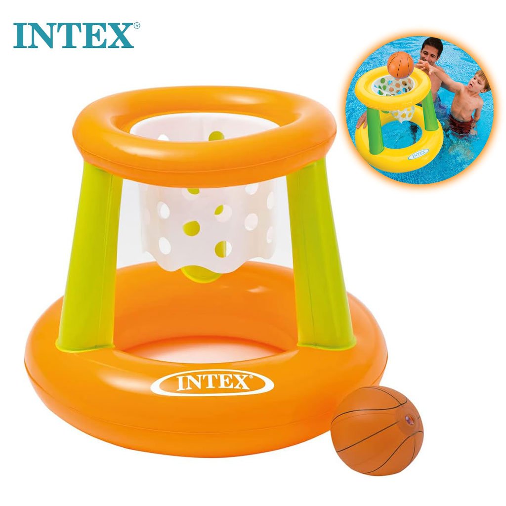 Jeu de Basket-ball Flottant Gonflable – Intex 58504 | لعبة كرة سلة عائمة قابلة للنفخ image 2