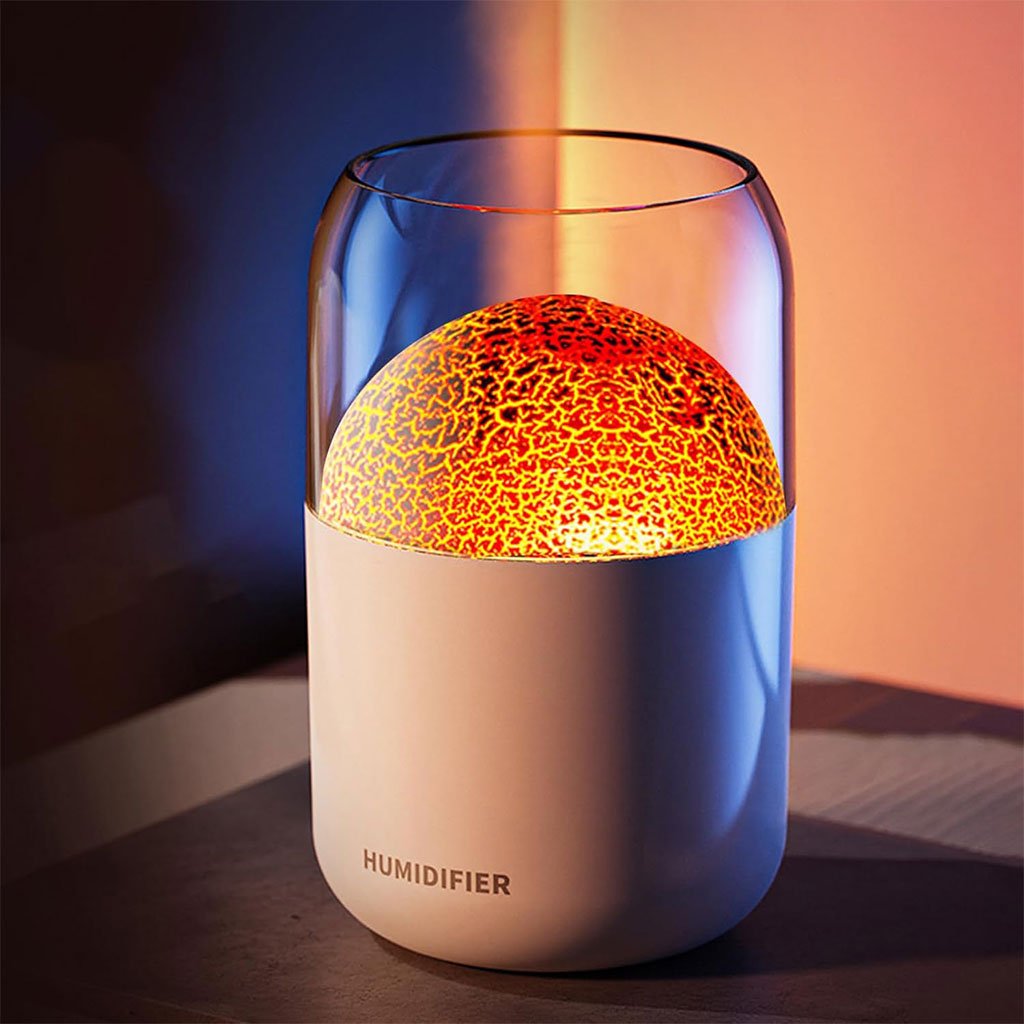 Diffuseur d'Arômes Flamme & Volcan 300ml – Relaxation et Design image 0