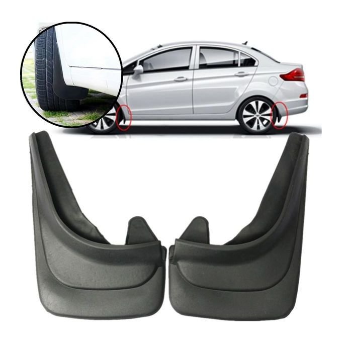 Pare-boue Universels Souples et Résistants – Lot de 2 pour Voitures et Camionnettes image 0