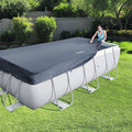 Bâche de Piscine Rectangulaire 412 x 201 cm en Polypropylène Bestway 58232 – غطاء مسبح مستطيل بولي بروبيلين image 0