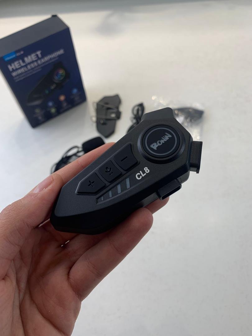 Microphone Casque Moto Sans Fil CL8 Bluetooth 5.3 avec Réduction Intelligente du Bruit image 8