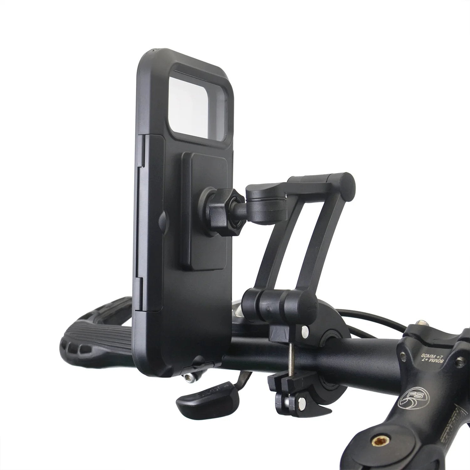 Support Téléphone Vélo/Moto Étanche – Rotation 360°, Universel image 1