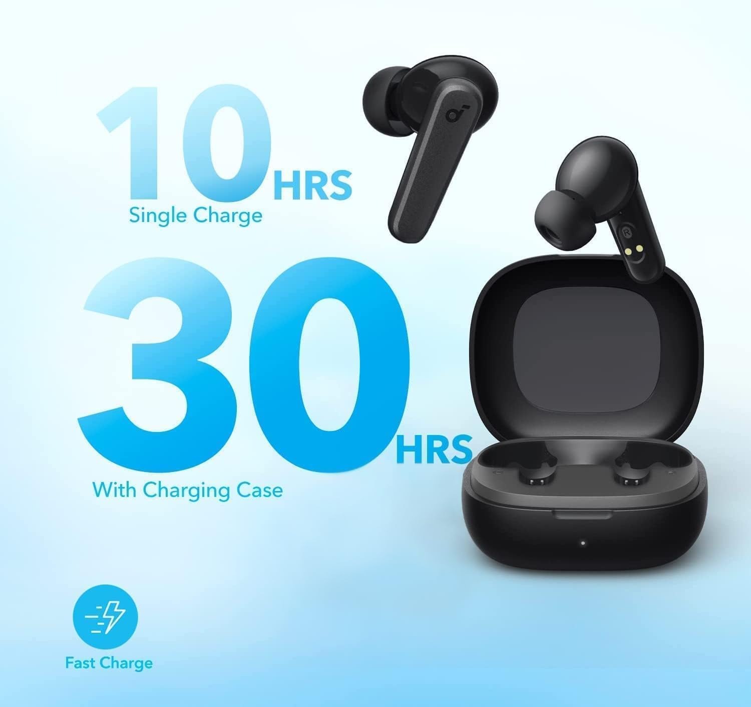 Écouteurs Soundcore R50i NC – Réduction de Bruit Active, Son Optimisé et Autonomie Longue